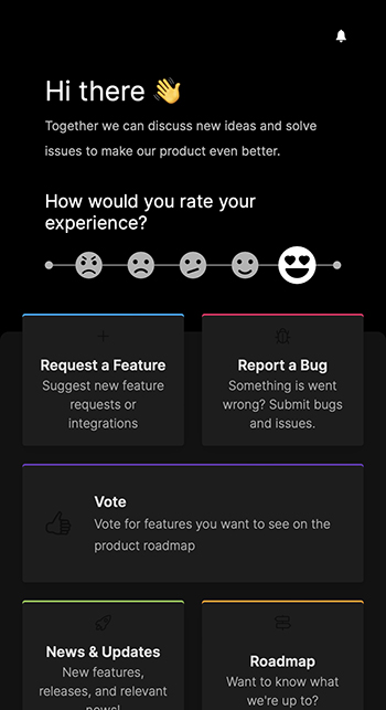 User Feedback Popup